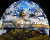 Jesus Loves you-Dome