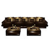 *K* Couch Gold Brown