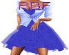 PBF*Classy Blue Dress