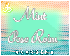|G| Mint| Pose Room