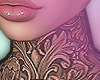 🖋 Full Neck Tattoo