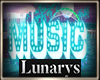 MUSIC LETTER NEON