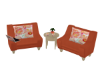 Pumpkin Cuddle Chairs