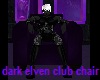 Dark Elven Club Chair