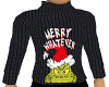man's christmas sweater