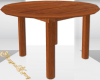 SE-Round Wooden Table