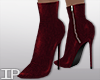 Ankle Boots 47 Burgundy