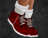 (KUK)winter red boots