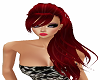 Kat Red Ponytail Hair