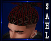 LS~TWISTED DREAD BLK/RED