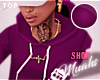 M! Drippin Hoodie-Purple