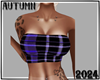!Purple Plaid Top