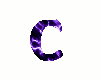 Animated purple C seat
