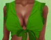 Lime Green Babydoll Top