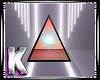 Neon Pyramid Lamp