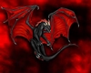 Red Dragon Winged Throne