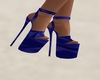 Midnight Blue Heels