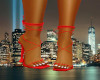 Issa Vibe Red Heels