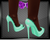 G❤ Sexy Green Pumps