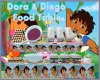 Dora & Diego Food table
