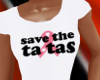 !T! Save the tatas Tee