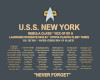 New York ded Plaque
