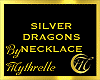 SILVER DRAGONS NECKLACE