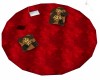 KQ Comfortable Red Rug