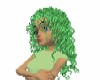 wild green curls