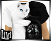 B&W Cats Tee