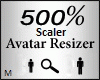 Avi Scaler 500% M/F