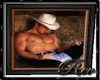 Cowboy pic black frame 2
