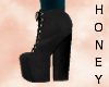 *h* Eva Boots Charcoal