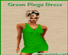 Green Fringe Dress