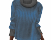 E* Sweater / dusty blue