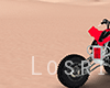 L. Red ATV Quad