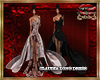 claudia long dress rose