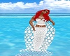 Ariel Mermaid Tail White