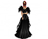 Goth princess gown