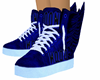 goon blue wing  shoes