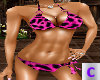 Pink Leopard Bikini