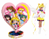 Sailormoon heart frame