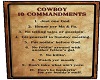 Cowboy Rules