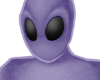 Alien Costume Purple/M