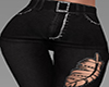 Feather Black Jeans RL