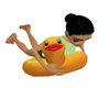 kissing duck