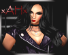 xAHx Leather Dress PURPL