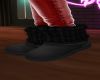 GR~ Black Fur Boots