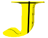 letter J yellow
