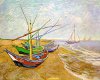 Fishing Boats  van Gogh